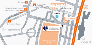 Anfahrt zur Facharztpraxis für Nuklearmedizin & Kernspintomographie (MRT) Kartenansicht Anfahrt zur Facharztpraxis für Nuklearmedizin & Kernspintomographie (MRT)